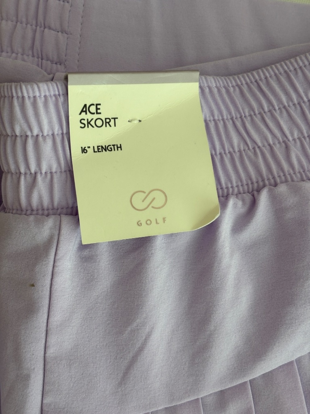 CALIA 16" ACE Golf Skort - Lilac Size XL - Picture 8 of 11